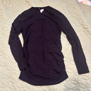 Lightweight Black Maternity Sweater